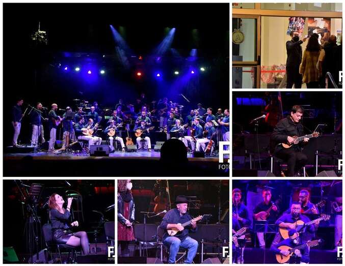 Momentos del concierto de anoche en Telde/Francisco Javier Santana.